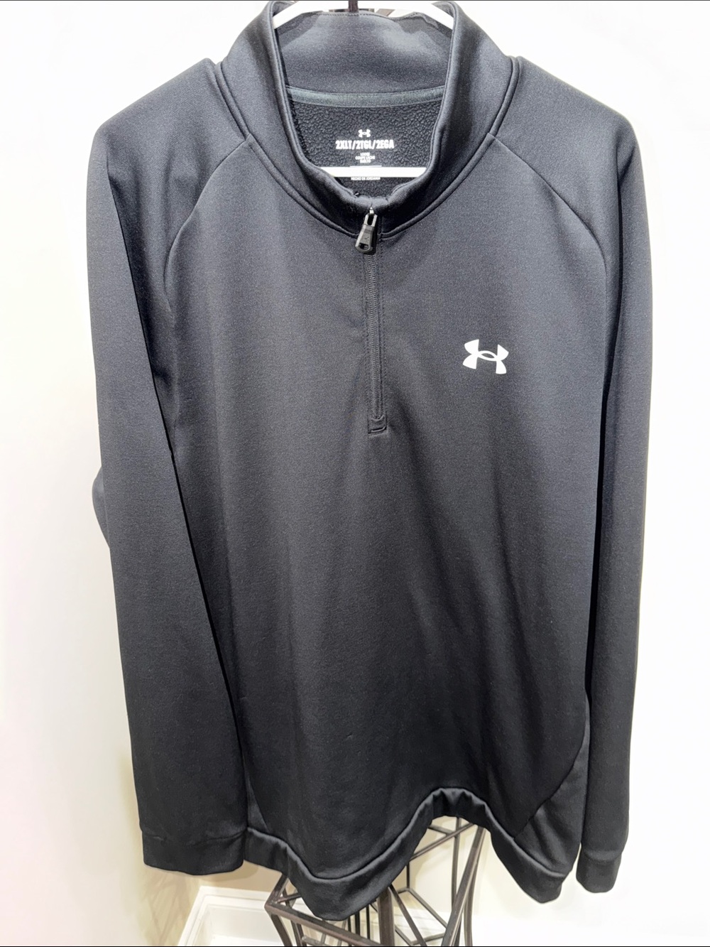 Under Armour Black Men’s Quarter-Zip Performance Jacket